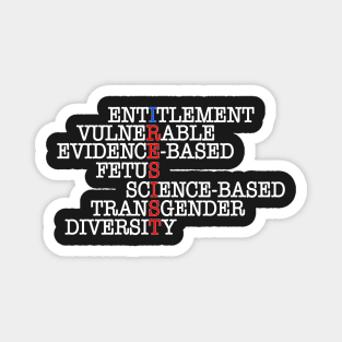 I Resist the CDC's 7 Banned Words Magnet