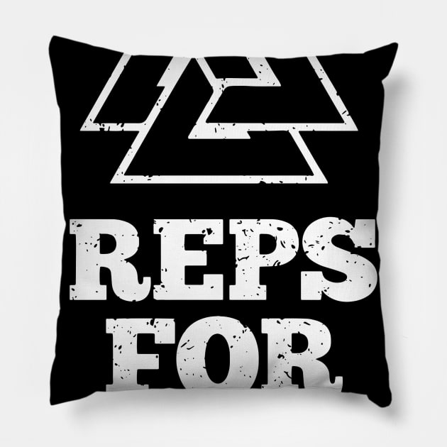 Reps For Odin Pillow by ThoughtAndMemory