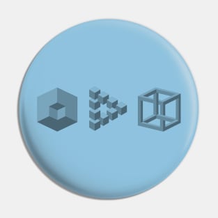 Impossible cubes Pin