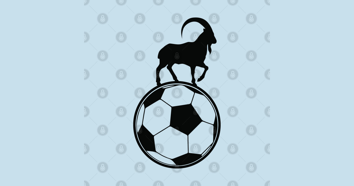 GOAT of Soccer Soccer Player Long Sleeve TShirt TeePublic