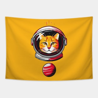 Astronaut cat Tapestry