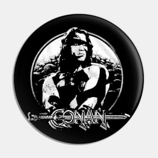 Conan Vintage 80s Pin