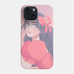 Lolita pink girl cute kawaii Phone Case