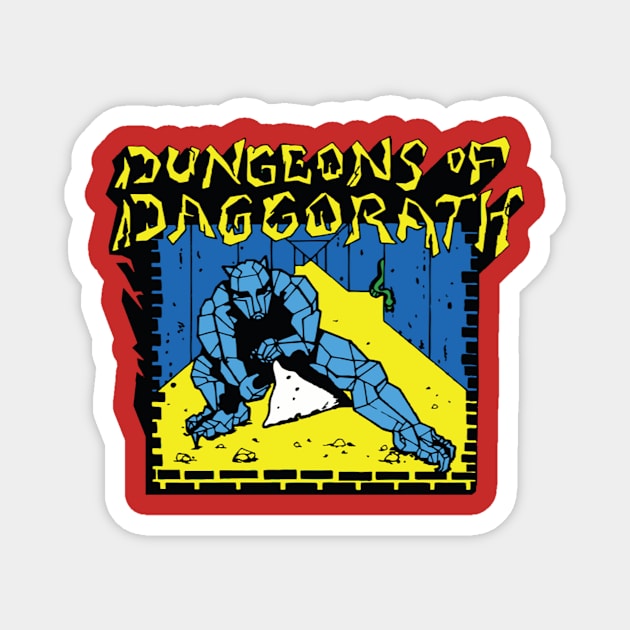 Dungeons of Daggorath T-Shirt Magnet by The Basement Podcast