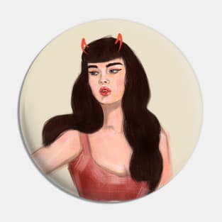 demonic girl Pin