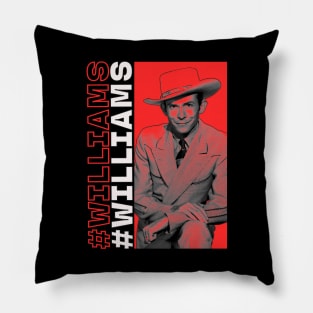 HANK NEGATIVE SPACE RED STYLE Pillow