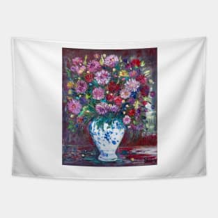 Bouquet of Garden Flowers Tapestry