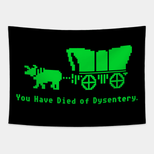 You Have Died of Dysentery Oregon Trail v.2 Tapestry