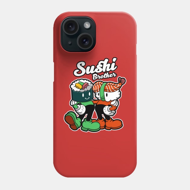 sushi brother Phone Case by spoilerinc