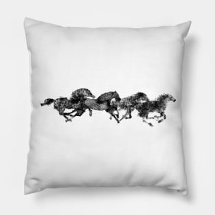 Horse Art Pillow