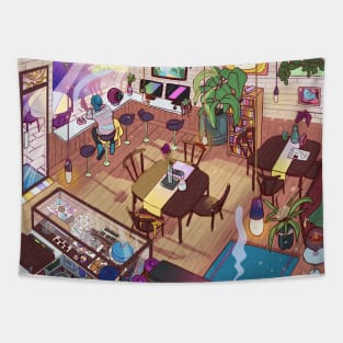 Space Cafe Tapestry