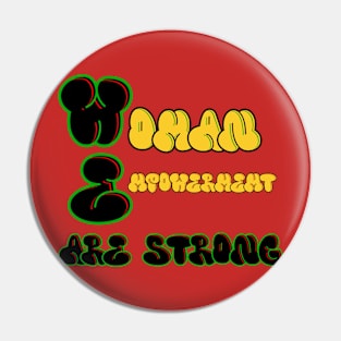 WE Are Strong Pin