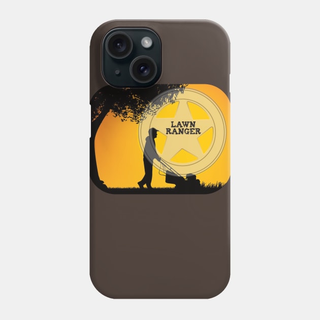 Lawn Ranger Phone Case by outrigger