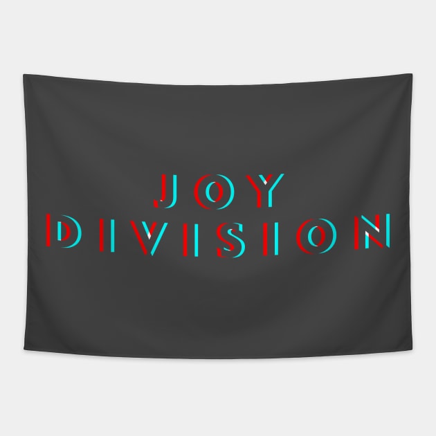 Joy Division Horizon Glitch Tapestry by BELLASOUND