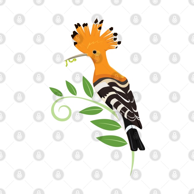 Hoopoe bird by Avisnanna