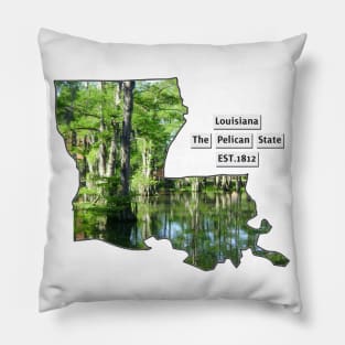 Louisiana USA Pillow