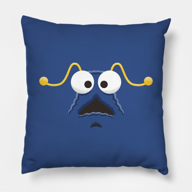 Yip Yip Aliens Pillow by LuisD