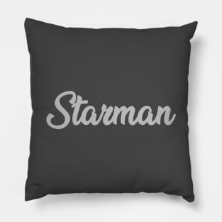 Starman, silver Pillow