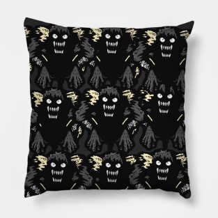 SCARY SHADOW MONSTER PATTERN Pillow