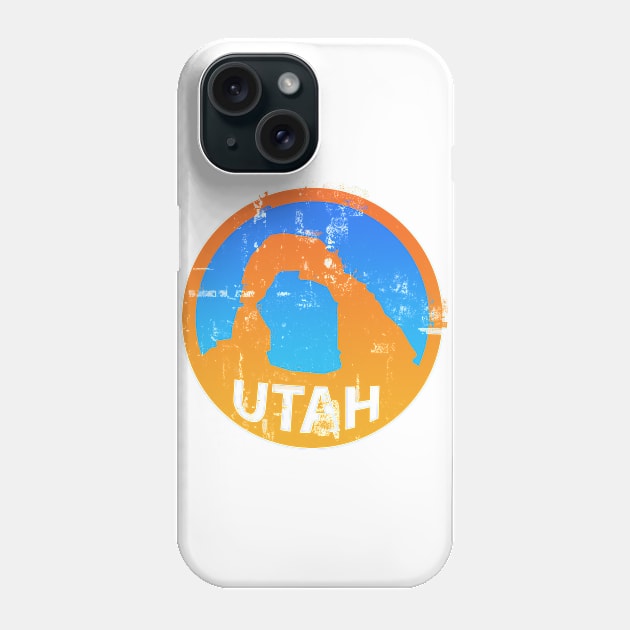 utah souvenir icon Phone Case by pholange