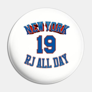 New York RJ Pin