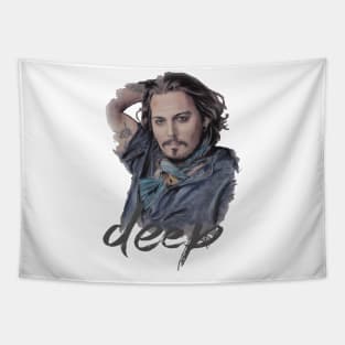 Jhonny deep pop art Tapestry