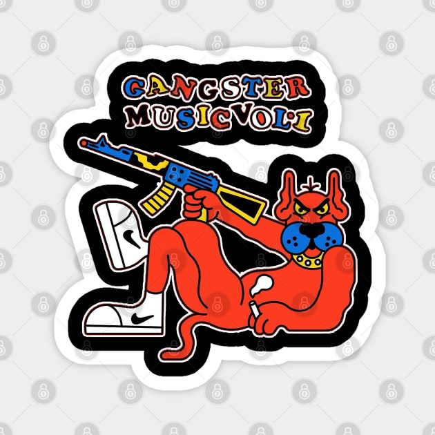 gangster cool Magnet by nanayacha