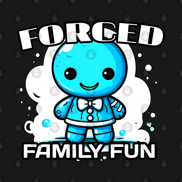 Forced Family Fun - Winter Gingerbread Man by MaystarUniverse