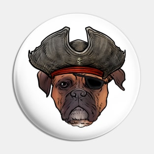 Boxer Pirate Pin