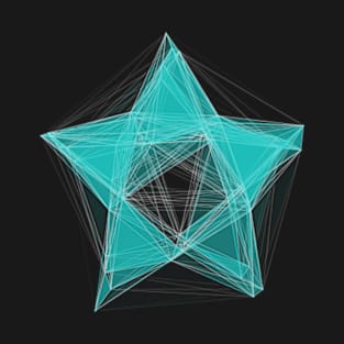 Star Digital Wireframe T-Shirt