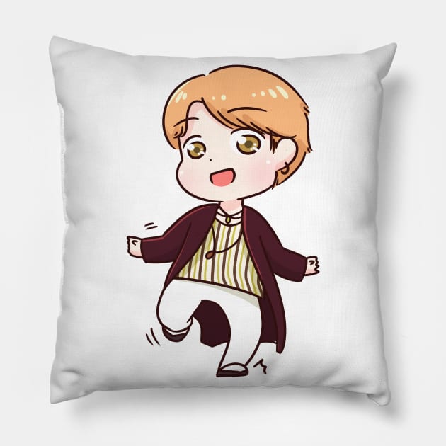 Jungkook airplane pt 2 Pillow by Oricca