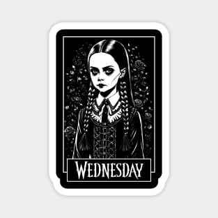 Black and White Wednesday Magnet