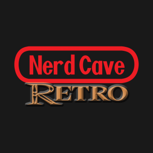 Official Nerd Cave Retro Podcast Tee! T-Shirt