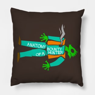 Anatomy Of A Bounty Hunter 2 Pillow