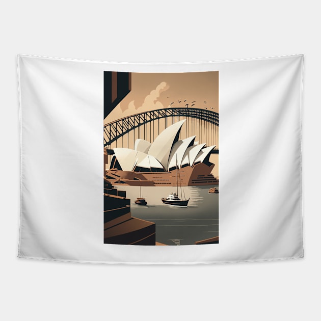 Sydney Tapestry by Abili-Tees