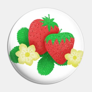 Strawberries Pin