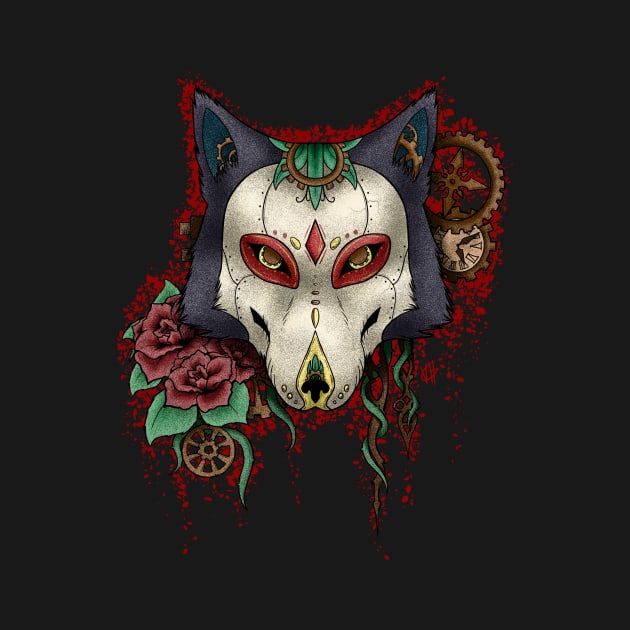 Calavera Wolf by Bravely