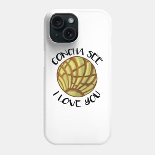 Concha See I Love You Yellow Humor Pun Phone Case