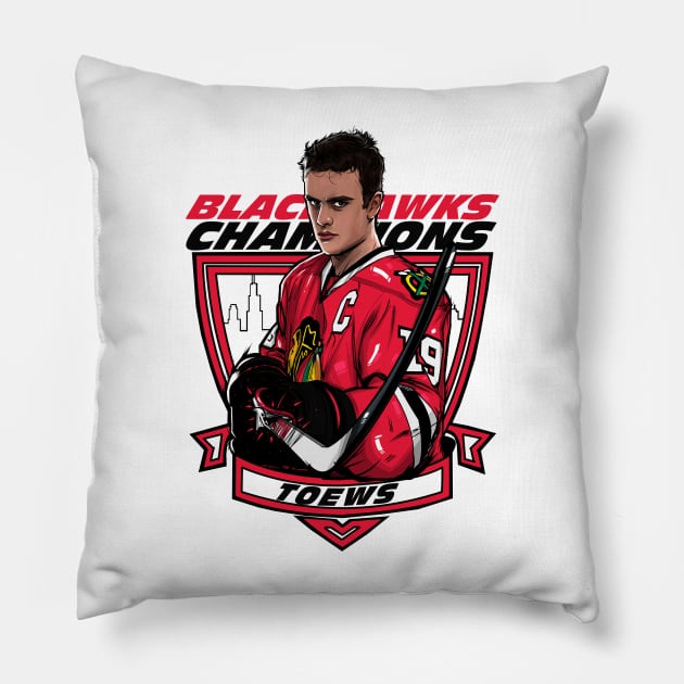 The Blackhawk Canadian Pillow by akyanyme