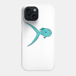 Angry fish Phone Case