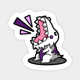 SM3GMASAURUS REX WHITE (PURPLE) Magnet