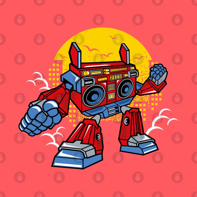 Boombox-Transformer by WOOF SHIRT by WOOFSHIRT