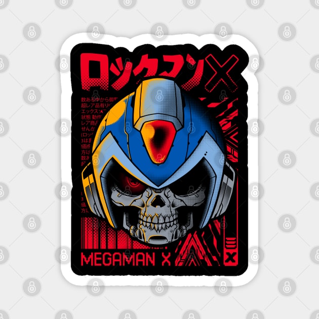 Megaman X Terminator Magnet by kactwo.studio