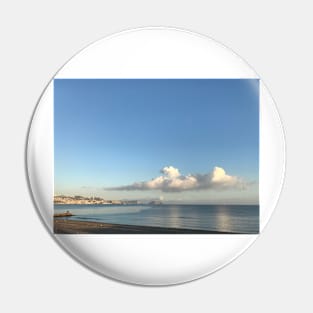 Lucrino Beach with Cloud Pin