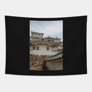 Castle at Himeji, Kansai, Japan Tapestry