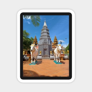 Wat Preah Prom Rath, Siem Reap, Cambodia Magnet
