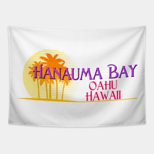 Life's a Beach: Hanauma Bay, Oahu, Hawaii Tapestry