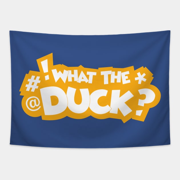 What the Duck Tapestry by Merlino Creative