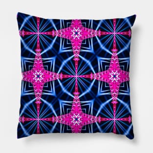 Beautiful night view pattern of Eiffel Tower. Pillow