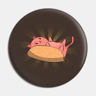 Taco Cat Pin